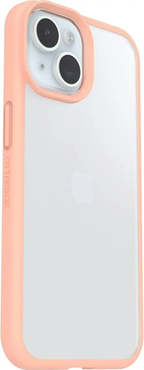 OtterBox React Apple iPhone 15 Hoesje Back Cover Transparant Roze afbeelding 5