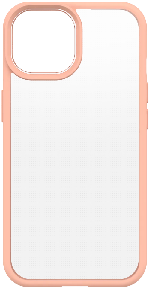 OtterBox React Apple iPhone 15 Hoesje Back Cover Transparant Roze afbeelding 1