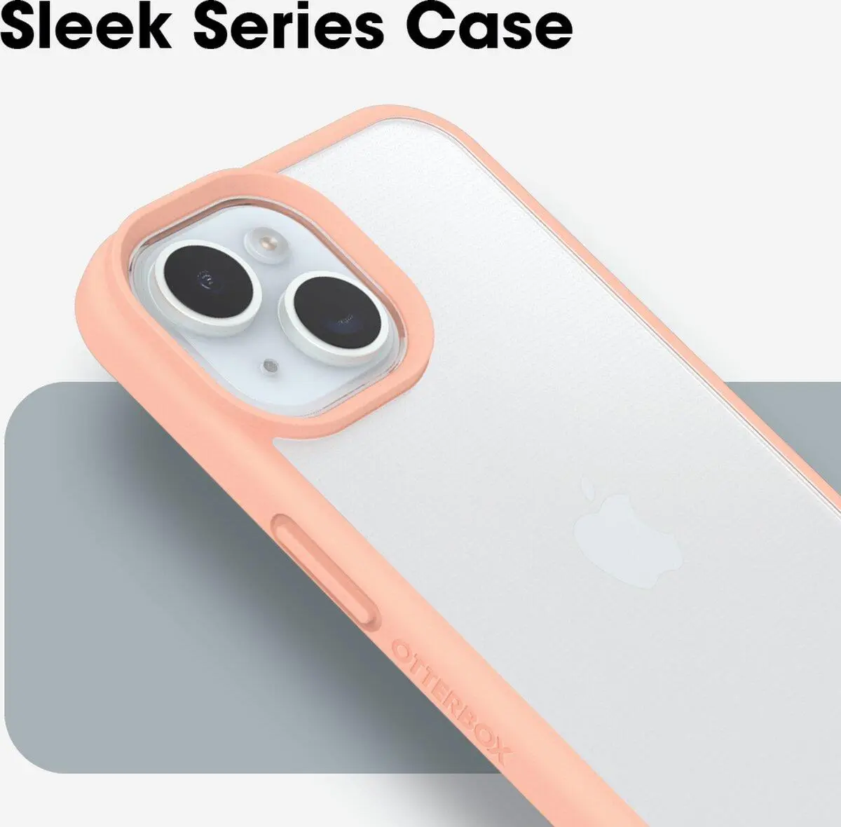 OtterBox React Apple iPhone 15 Hoesje Back Cover Transparant Roze afbeelding 5