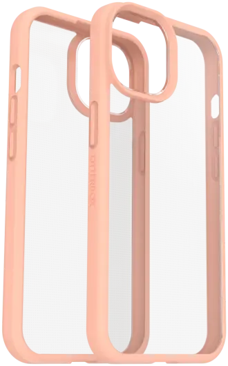 OtterBox React Apple iPhone 15 Hoesje Back Cover Transparant Roze afbeelding 2