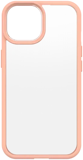 OtterBox React Apple iPhone 15 Hoesje Back Cover Transparant Roze afbeelding 1