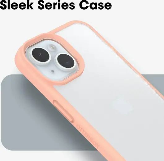 OtterBox React Apple iPhone 15 Hoesje Back Cover Transparant Roze afbeelding 5