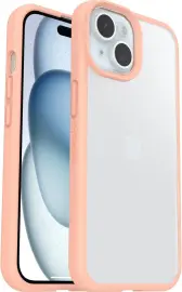 OtterBox React Apple iPhone 15 Hoesje Back Cover Transparant Roze afbeelding