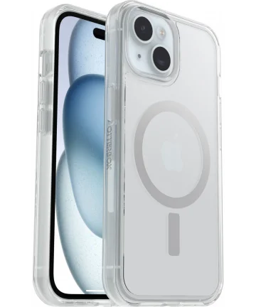 OtterBox Symmetry MagSafe Apple iPhone 15 Hoesje Transparant Hoesjes