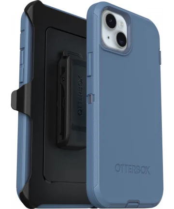 OtterBox Defender Apple iPhone 15 Plus Hoesje Back Cover Blauw Hoesjes