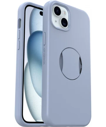 OtterBox OtterGrip Apple iPhone 15 Plus Hoesje MagSafe Blauw Hoesjes