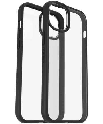 OtterBox React Apple iPhone 15 Plus Hoesje Transparant Zwart Hoesjes