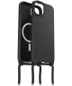 OtterBox React Necklace MagSafe iPhone 15 Plus Hoesje Koord Zwart