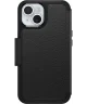 OtterBox Strada iPhone 15 Plus Hoesje MagSafe Book Case Leer Zwart