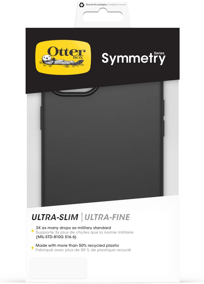 OtterBox Symmetry Apple iPhone 15 Plus Hoesje Back Cover Zwart afbeelding 8