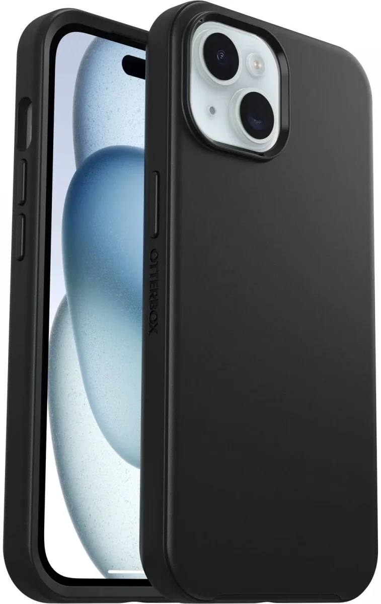 OtterBox Symmetry Apple iPhone 15 Plus Hoesje Back Cover Zwart afbeelding 1