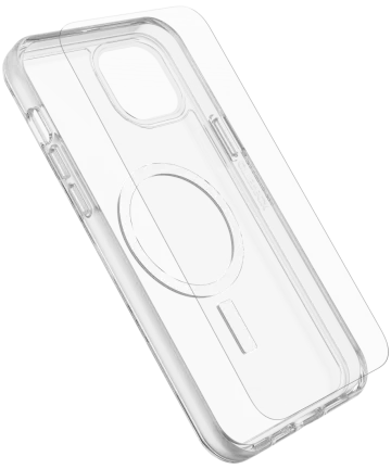 OtterBox Symmetry iPhone 15 Plus Hoesje Transparant + Screen Protector Hoesjes