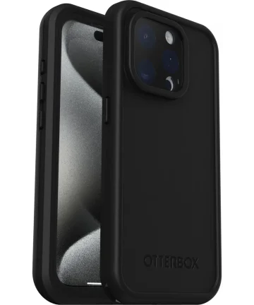 OtterBox Fre MagSafe Apple iPhone 15 Pro Hoesje Waterdicht Zwart Hoesjes