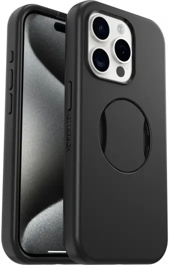 OtterBox OtterGrip Apple iPhone 15 Pro Hoesje Back Cover MagSafe Zwart afbeelding 1