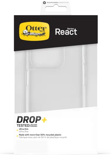 OtterBox React Apple iPhone 15 Pro Hoesje Transparant afbeelding 11
