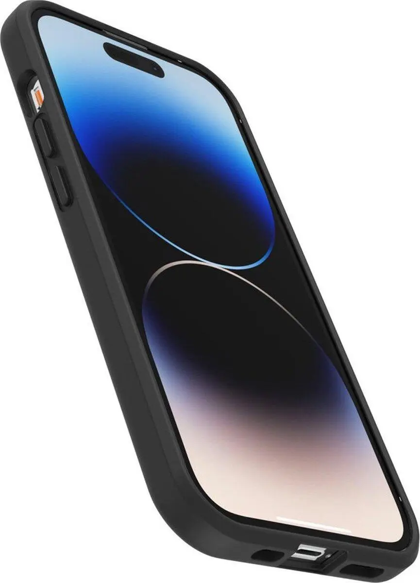 OtterBox React Apple iPhone 15 Pro Hoesje Transparant Zwart afbeelding 2