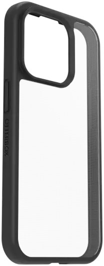 OtterBox React Apple iPhone 15 Pro Hoesje Transparant Zwart afbeelding 4