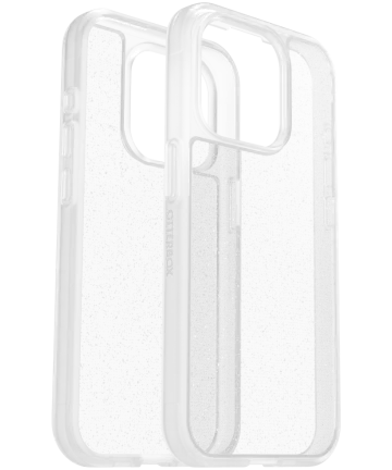 OtterBox React Apple iPhone 15 Pro Hoesje Transparant Glitter Hoesjes