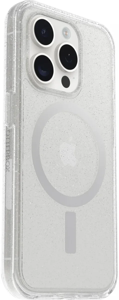 OtterBox Symmetry MagSafe Apple iPhone 15 Pro Hoesje Glitter afbeelding 3