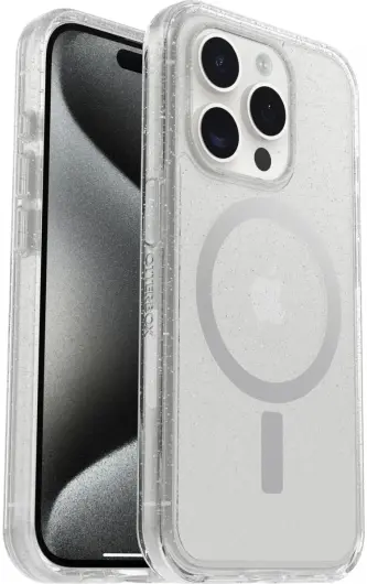 OtterBox Symmetry MagSafe Apple iPhone 15 Pro Hoesje Glitter afbeelding 1