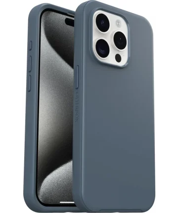 OtterBox Symmetry MagSafe Apple iPhone 15 Pro Hoesje Blauw Hoesjes