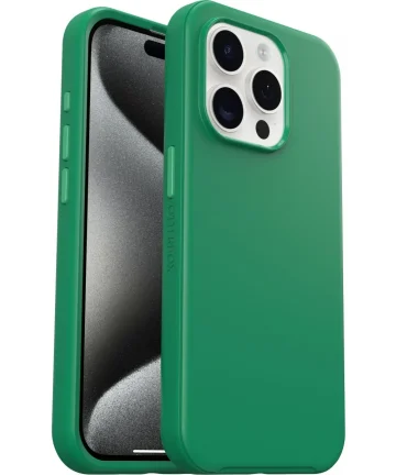 OtterBox Symmetry MagSafe Apple iPhone 15 Pro Hoesje Groen Hoesjes