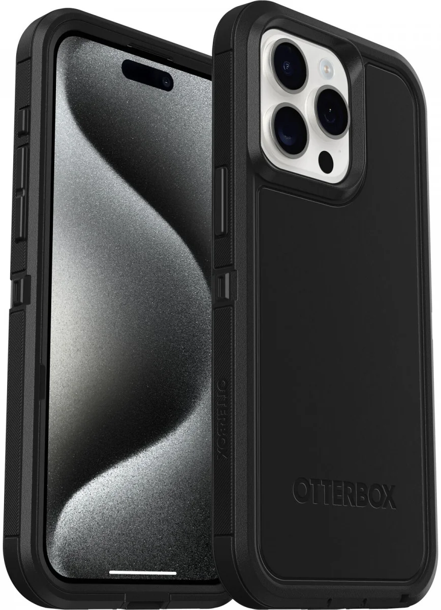 OtterBox Defender XT iPhone 15 Pro Max Hoesje MagSafe Zwart afbeelding 1