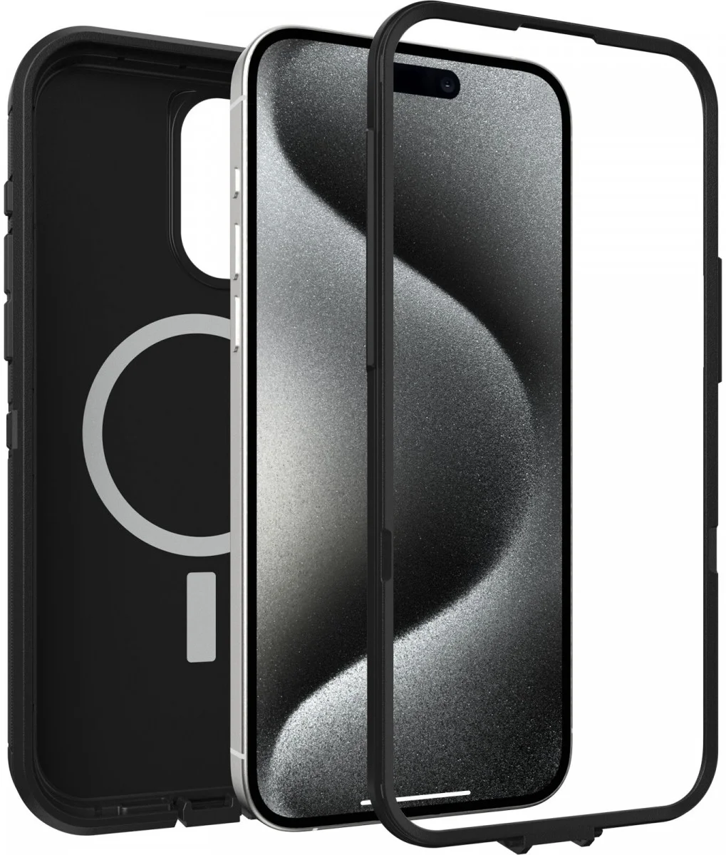OtterBox Defender XT iPhone 15 Pro Max Hoesje MagSafe Zwart afbeelding 2