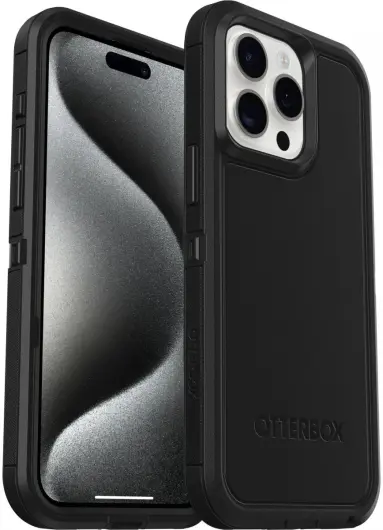 OtterBox Defender XT iPhone 15 Pro Max Hoesje MagSafe Zwart afbeelding 1