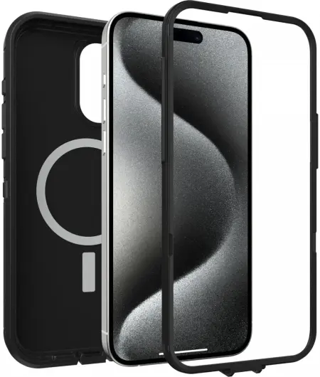 OtterBox Defender XT iPhone 15 Pro Max Hoesje MagSafe Zwart afbeelding 2