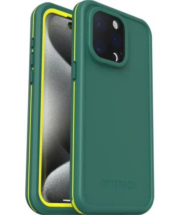 OtterBox Fre MagSafe Apple iPhone 15 Pro Max Hoesje Waterdicht Groen Hoesjes