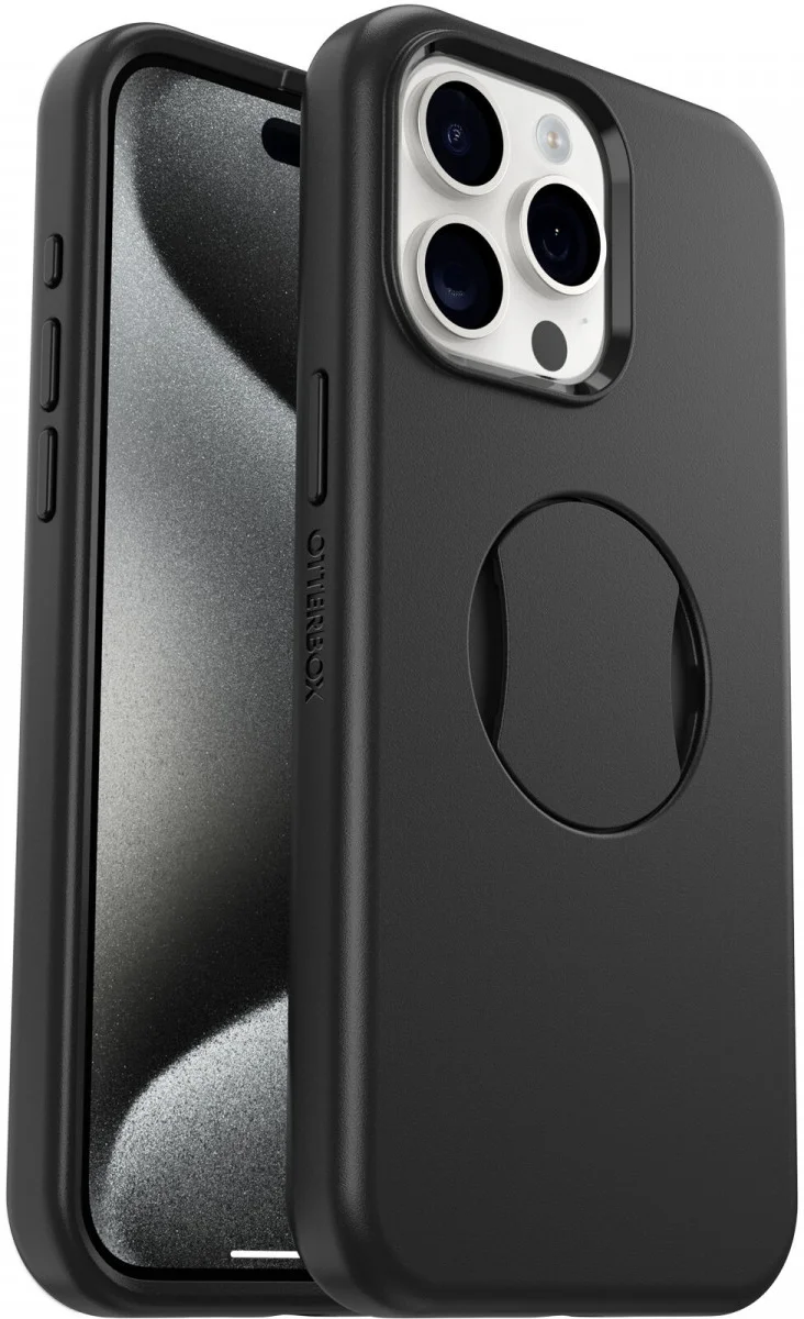OtterBox OtterGrip Apple iPhone 15 Pro Max Hoesje MagSafe Zwart afbeelding 1