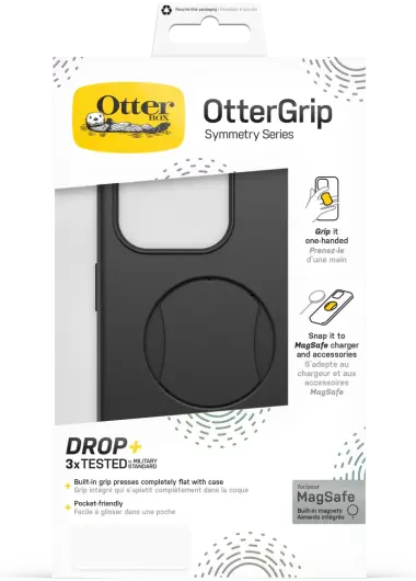 OtterBox OtterGrip Apple iPhone 15 Pro Max Hoesje MagSafe Zwart afbeelding 11