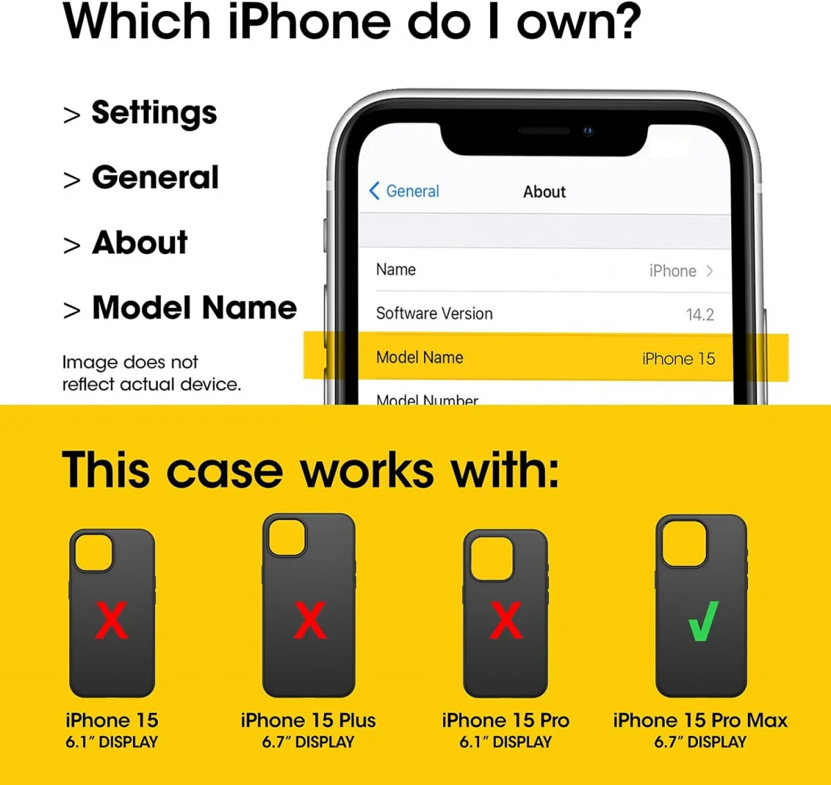 OtterBox Premium Glass Apple iPhone 15 Pro Max Screen Protector Glas afbeelding 3