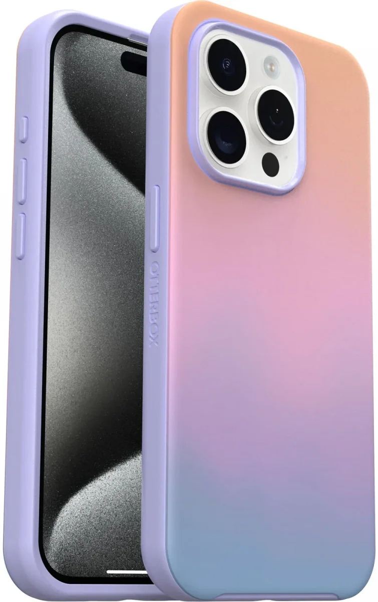OtterBox Symmetry MagSafe Apple iPhone 15 Pro Max Hoesje Soft Sunset afbeelding 1