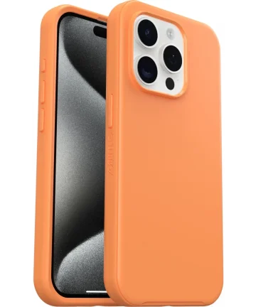 OtterBox Symmetry MagSafe Apple iPhone 15 Pro Max Hoesje Oranje Hoesjes