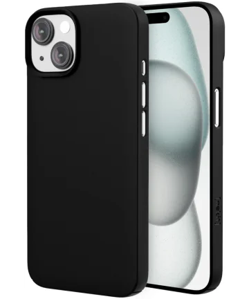 Nekit Apple iPhone 15 Hoesje met MagSafe Back Cover Dun Zwart Hoesjes