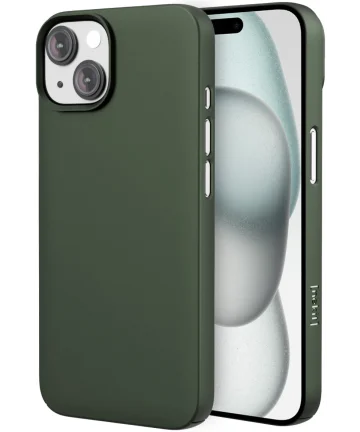 Nekit Apple iPhone 15 Hoesje met MagSafe Back Cover Dun Groen Hoesjes