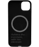 Nekit Apple iPhone 15 Plus Hoesje met MagSafe Back Cover Dun Zwart