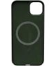 Nekit Apple iPhone 15 Plus Hoesje met MagSafe Back Cover Dun Groen