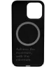 Nekit Apple iPhone 15 Pro Max Hoesje met MagSafe Back Cover Dun Zwart
