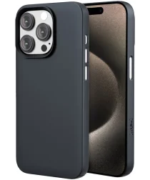 Nekit Apple iPhone 15 Pro Max Hoesje met MagSafe Back Cover Dun Blauw