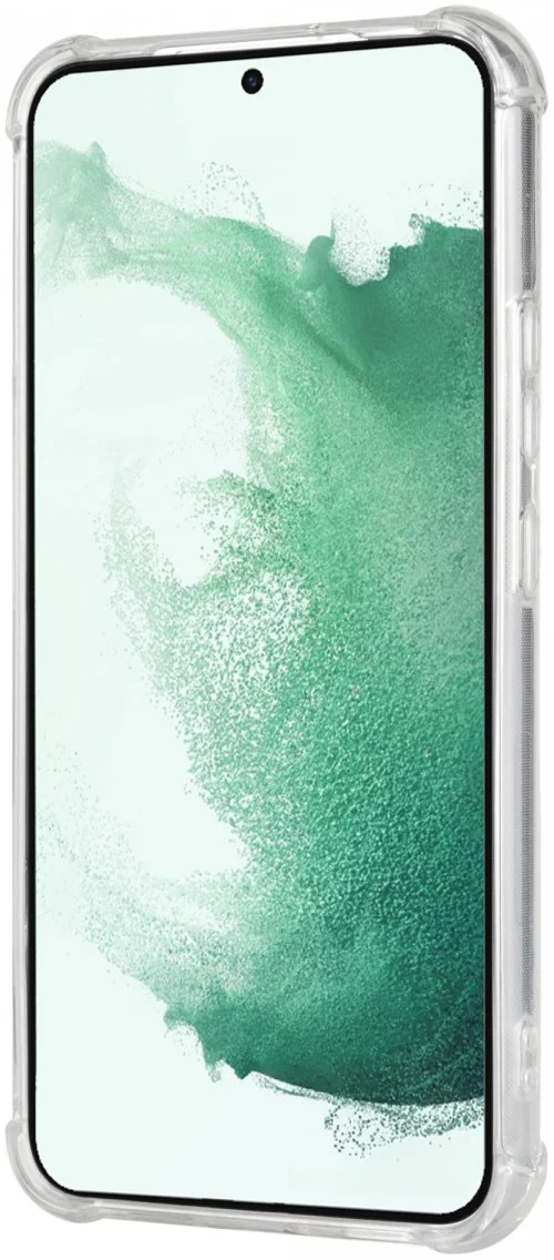 Samsung Galaxy S22 Plus Hoesje Dun TPU met Pasjeshouder Transparant afbeelding 4
