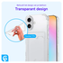 Samsung Galaxy S21 Hoesje Dun TPU met Pasjeshouder Transparant afbeelding 5