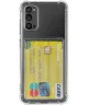 Samsung Galaxy S20 Hoesje Dun TPU met Pasjeshouder Transparant