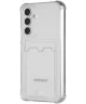 Samsung Galaxy A54 Hoesje Dun TPU met Pasjeshouder Transparant