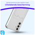 Samsung Galaxy A54 Hoesje Dun TPU met Pasjeshouder Transparant afbeelding 3