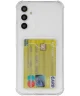 Samsung Galaxy A34 Hoesje Dun TPU met Pasjeshouder Transparant