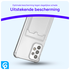 Samsung Galaxy A52 Hoesje Dun TPU met Pasjeshouder Transparant afbeelding 2