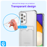 Samsung Galaxy A52 Hoesje Dun TPU met Pasjeshouder Transparant afbeelding 5